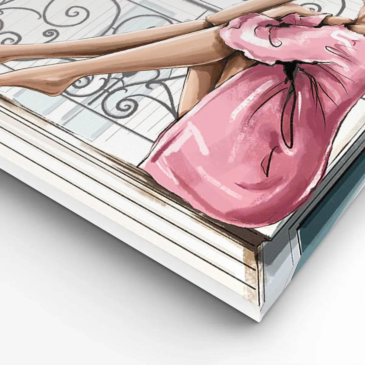 Tablou pe pânză Canvas - Dimineață pariziană - 50x70 cm