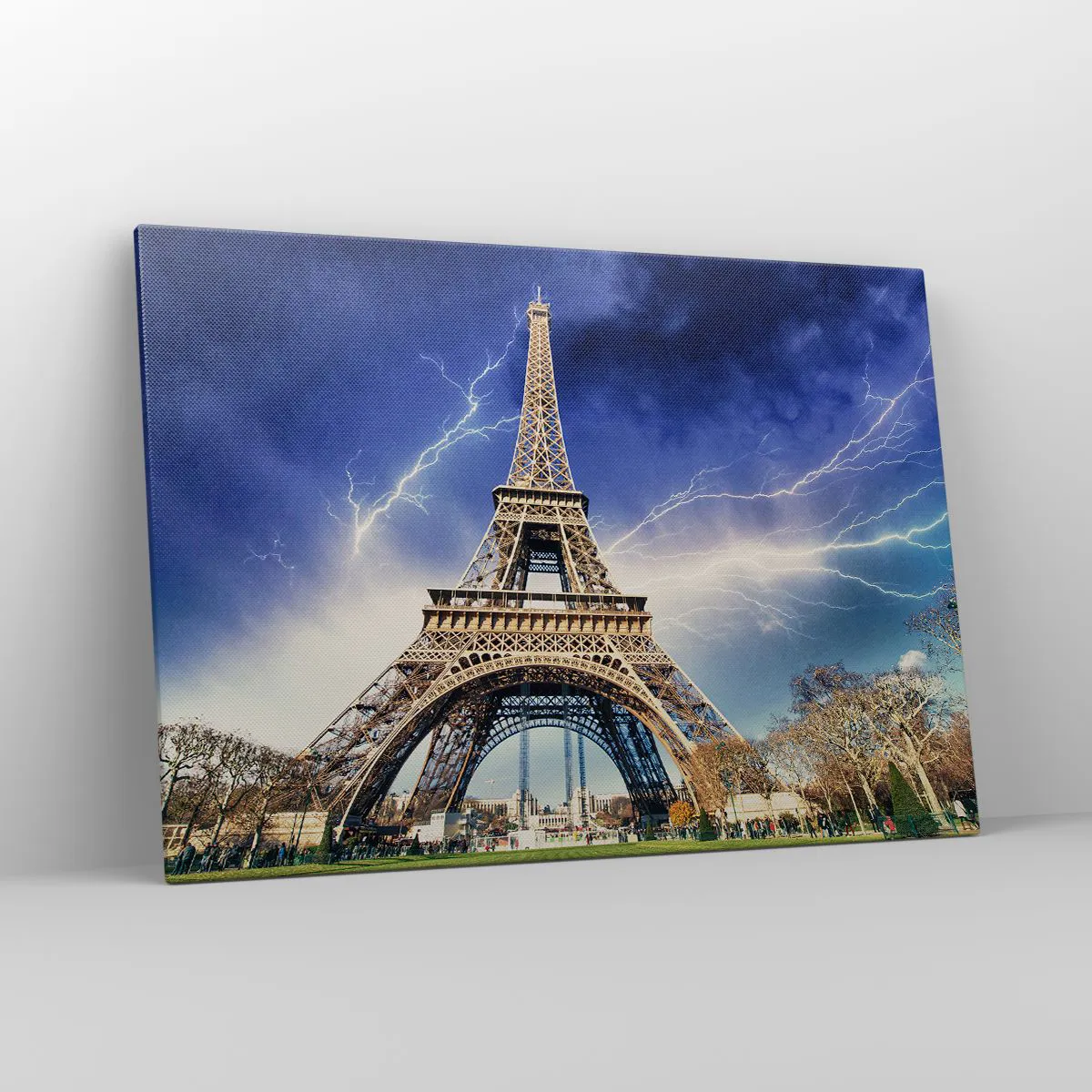 Lærredstryk - Billede på lærred - Stormens herskerinde - 100x70 cm