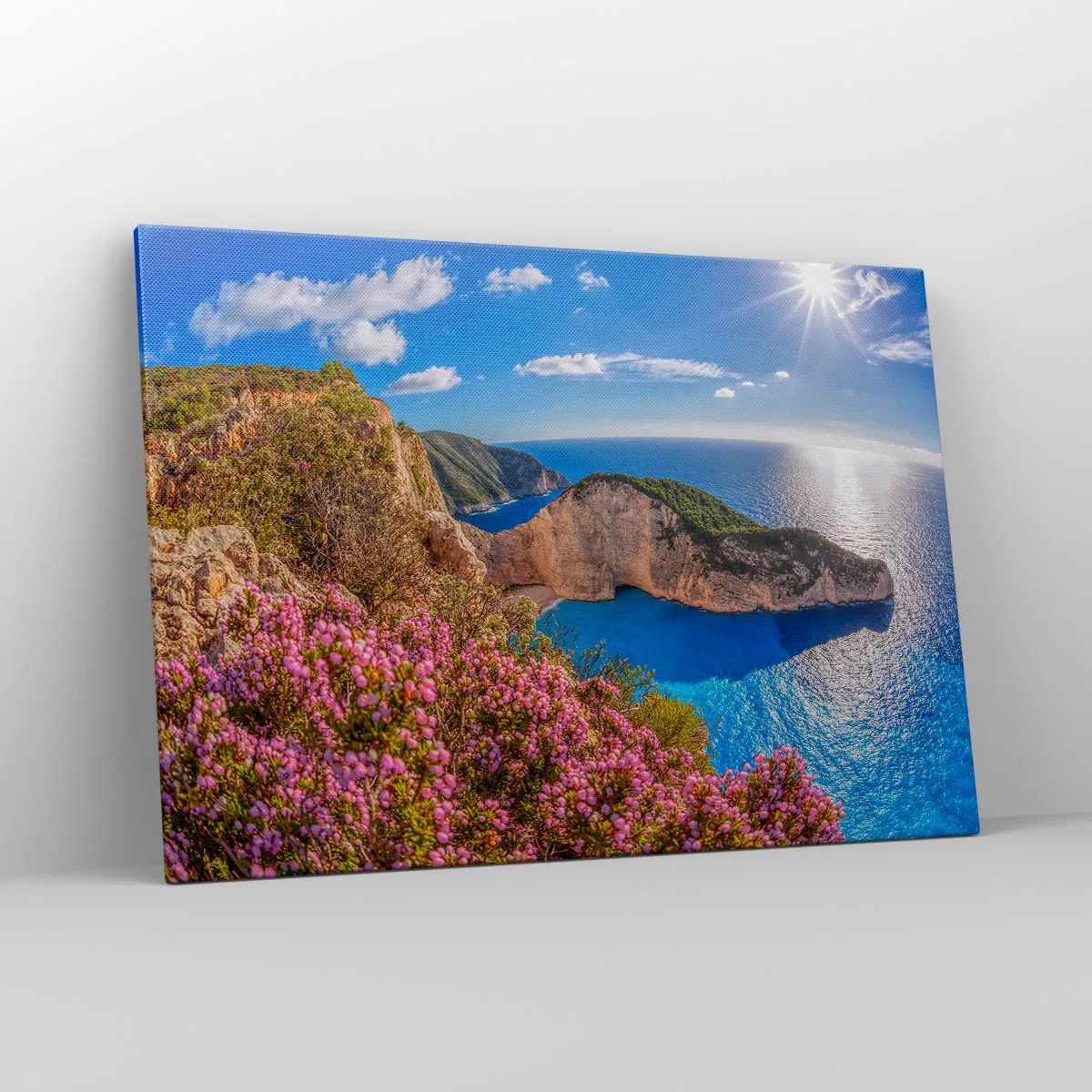 Obraz na plátne - Moje veľké grécke prázdniny - 100x70 cm