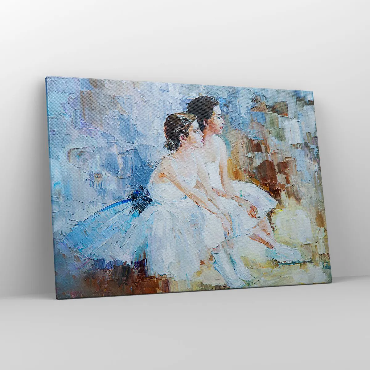 Obraz na plátně - Odpočinek mladých labutí - 100x70 cm