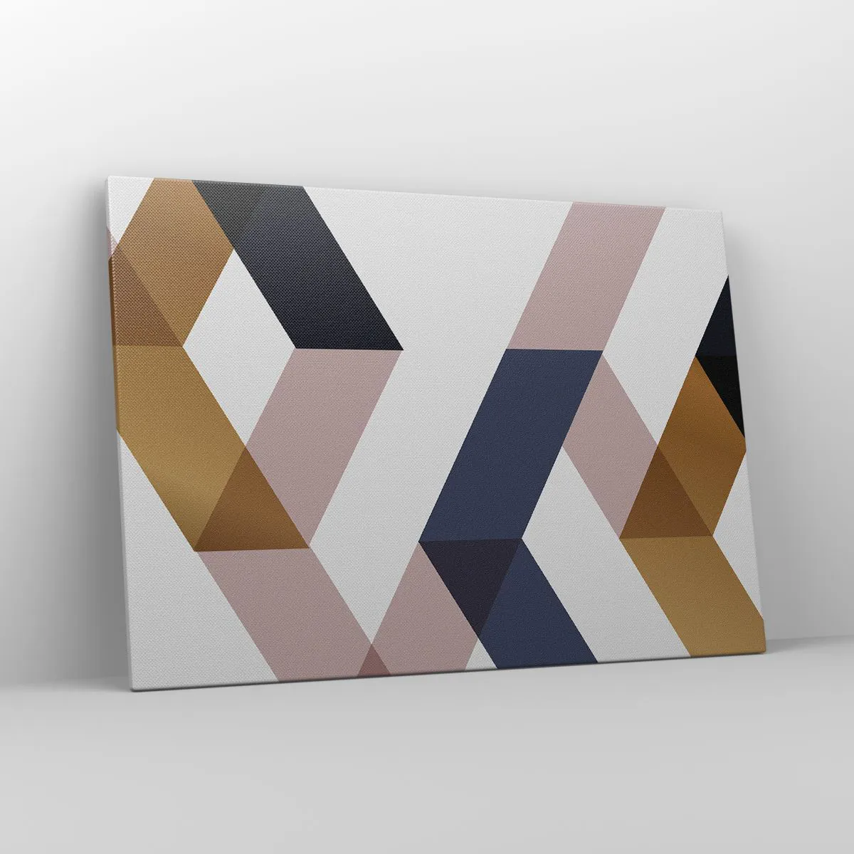 Lærredstryk - Billede på lærred - Planer og vinkler - 100x70 cm