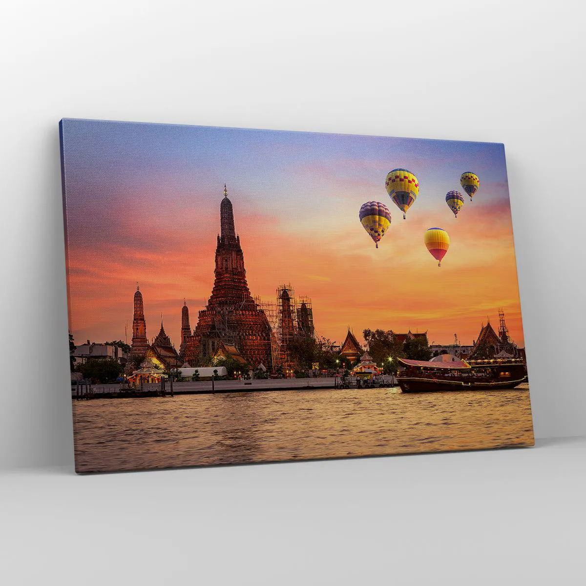 Lærredstryk - Billede på lærred - Det er her, eventyrene bliver født - 120x80 cm