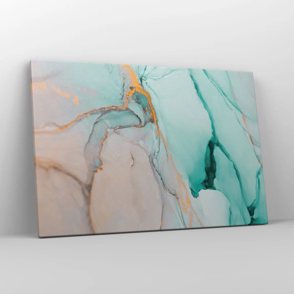 Vászonkép - Formák és színek tánca - 120x80 cm