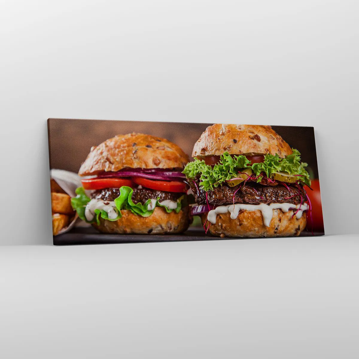 Quadro em tela - Sonho americano - 100x40 cm