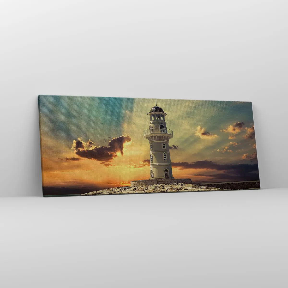 Obraz na płótnie - Światło - Dobro - Piękno - 100x40 cm