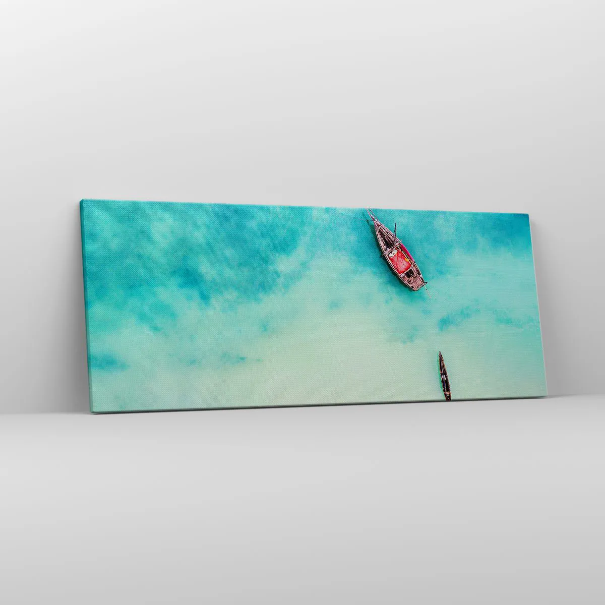 Canvas picture - On the Beaches of Zanzibar, When the Tide Is High - 100x40 cm
