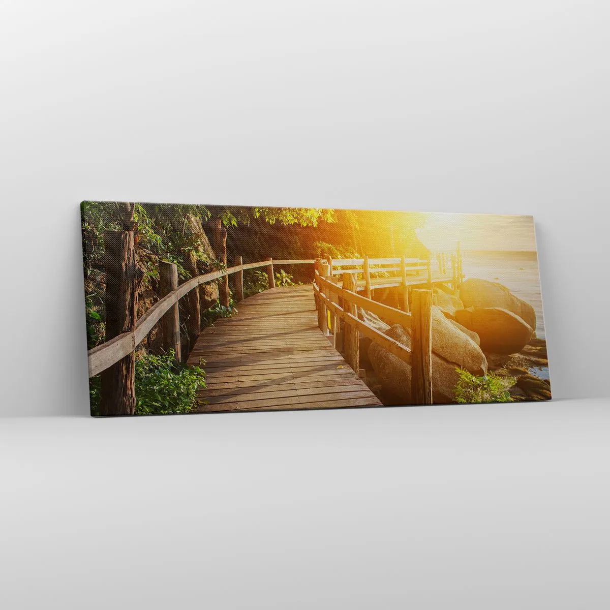 Canvas picture - Another Bend, New Wonders - 100x40 cm