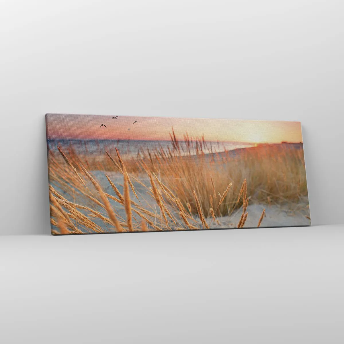 Schilderen op canvas - Het Baltische slaapliedje - 100x40 cm