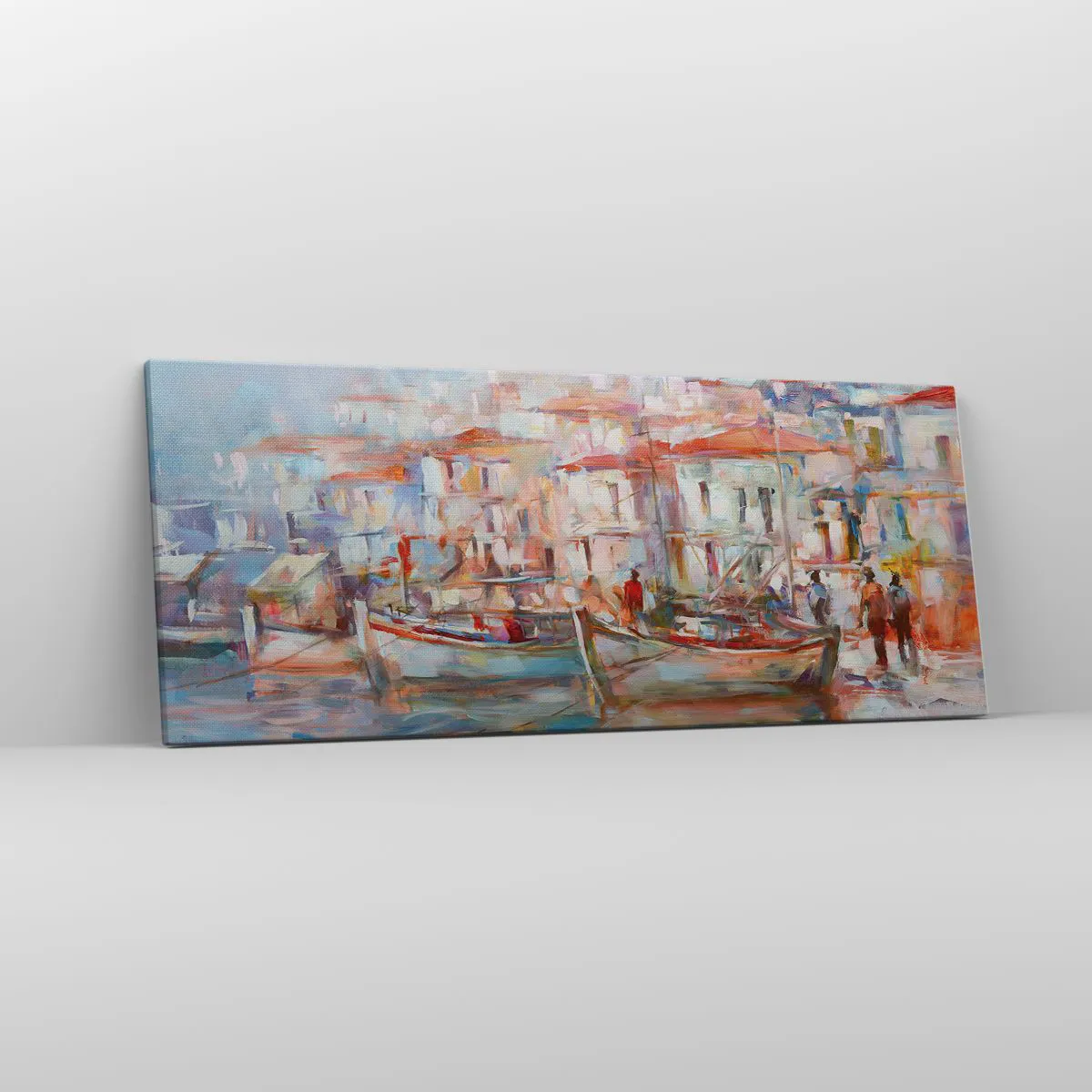 Vászonkép - Pasztell vakáció - 100x40 cm