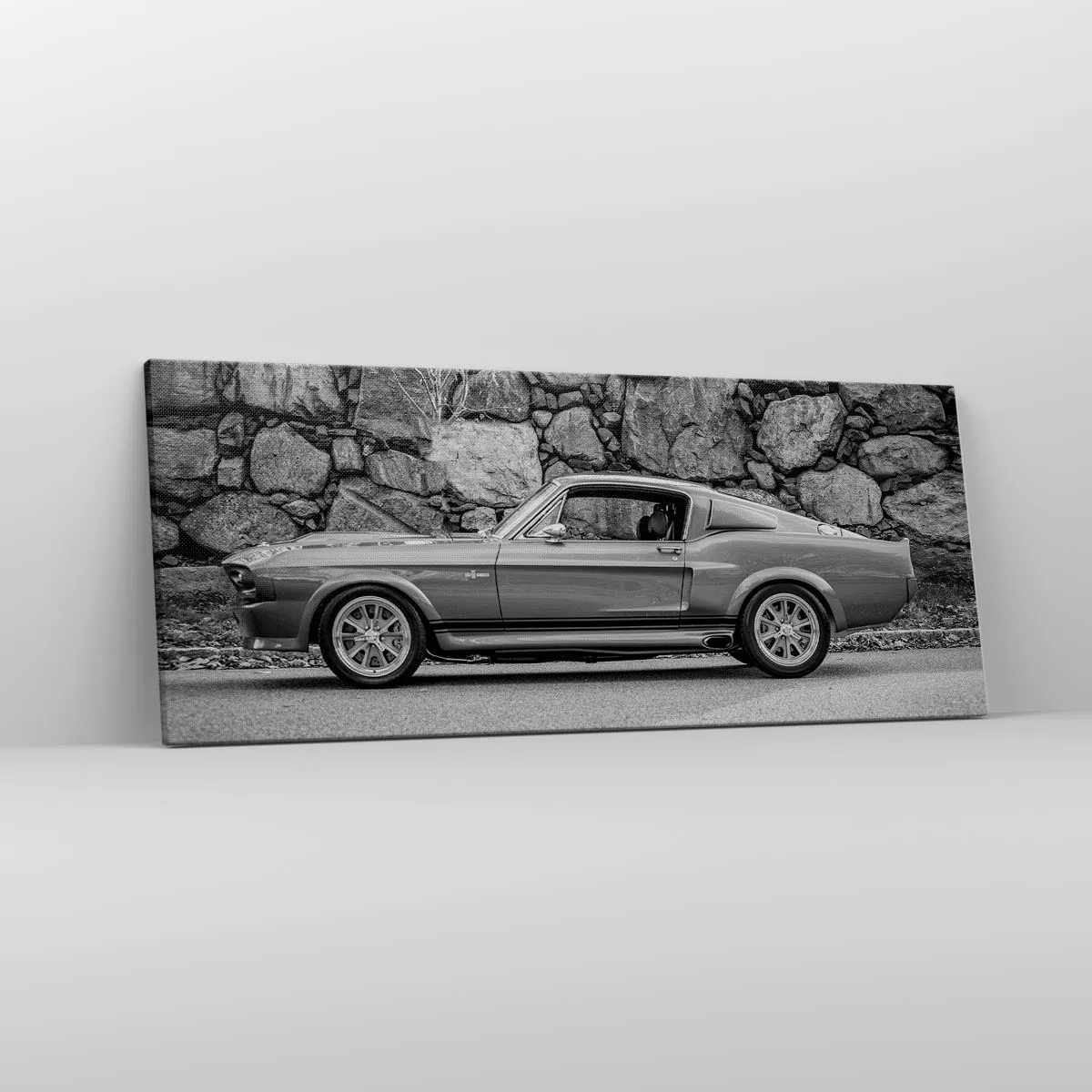 Impression sur toile - Image sur toile - Légende des années 60 - 100x40 cm