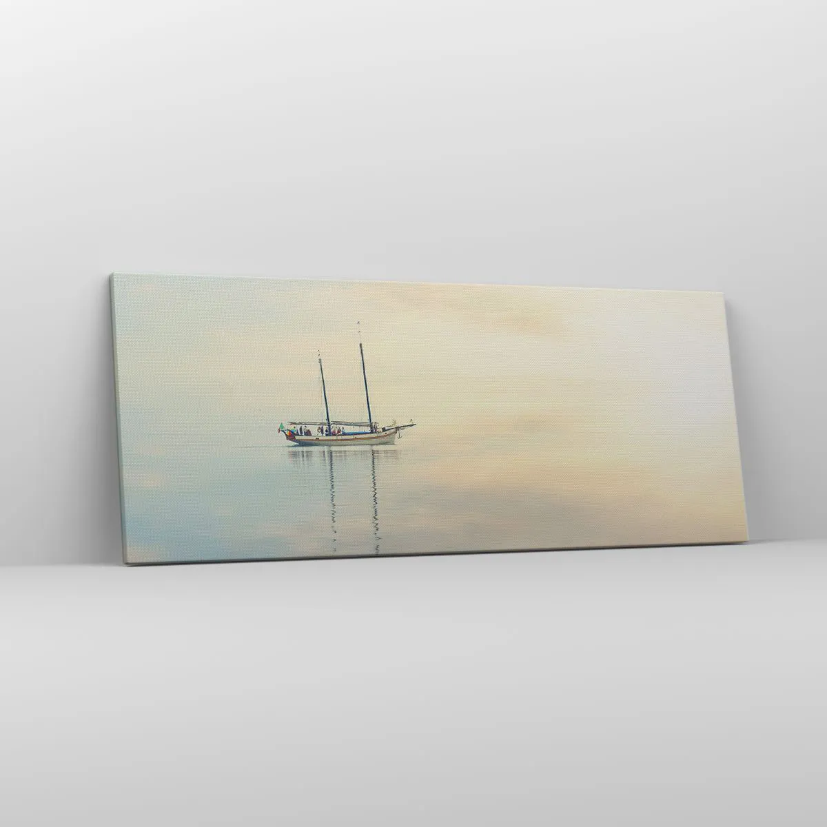 Obraz na płótnie - W morzu ciszy - 100x40 cm
