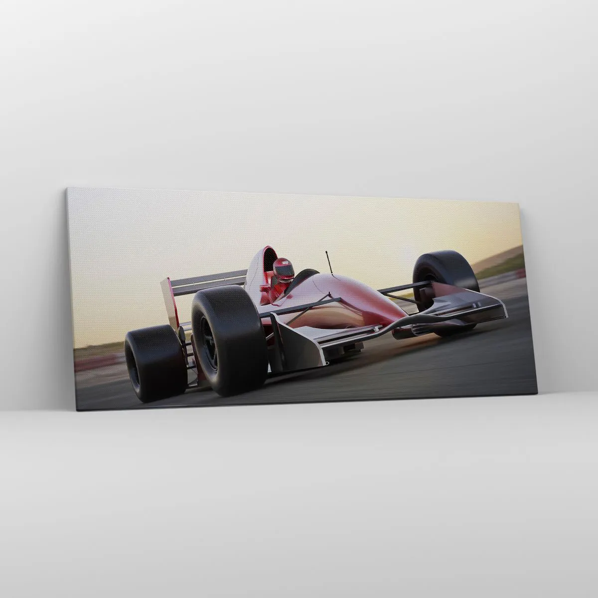 Lærredstryk - Billede på lærred - Altid en vinder - 120x50 cm