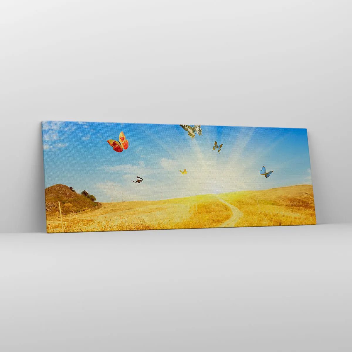 Canvas picture - How Can You Not Love the Summer? - 140x50 cm