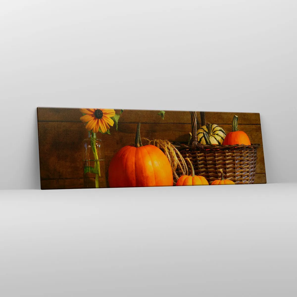 Canvas picture - Rustic Composition - Fruit of Autumn - 160x50 cm