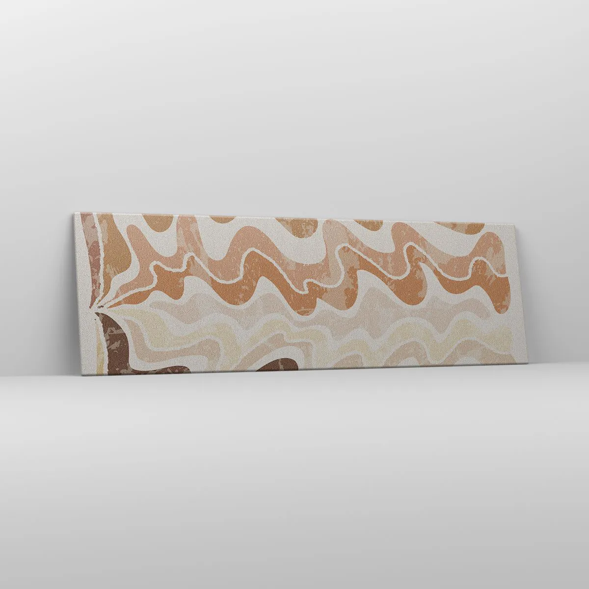 Lærredstryk - Billede på lærred - God energi - gode følelser - 160x50 cm