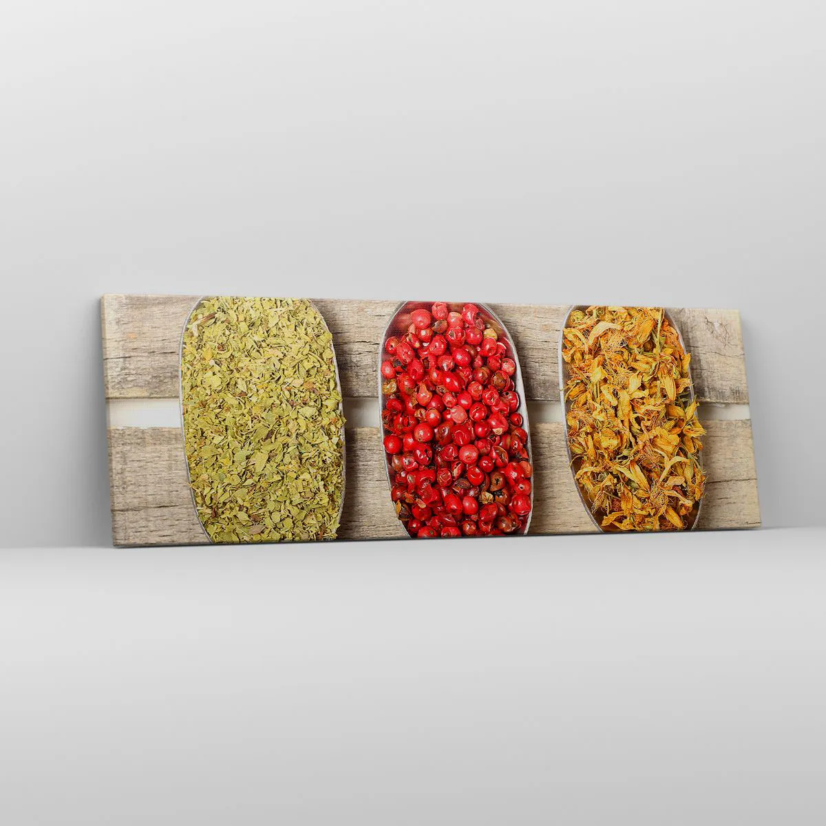 Cuadro sobre lienzo - Impresión de Imagen - La magia de la cocina - 90x30 cm