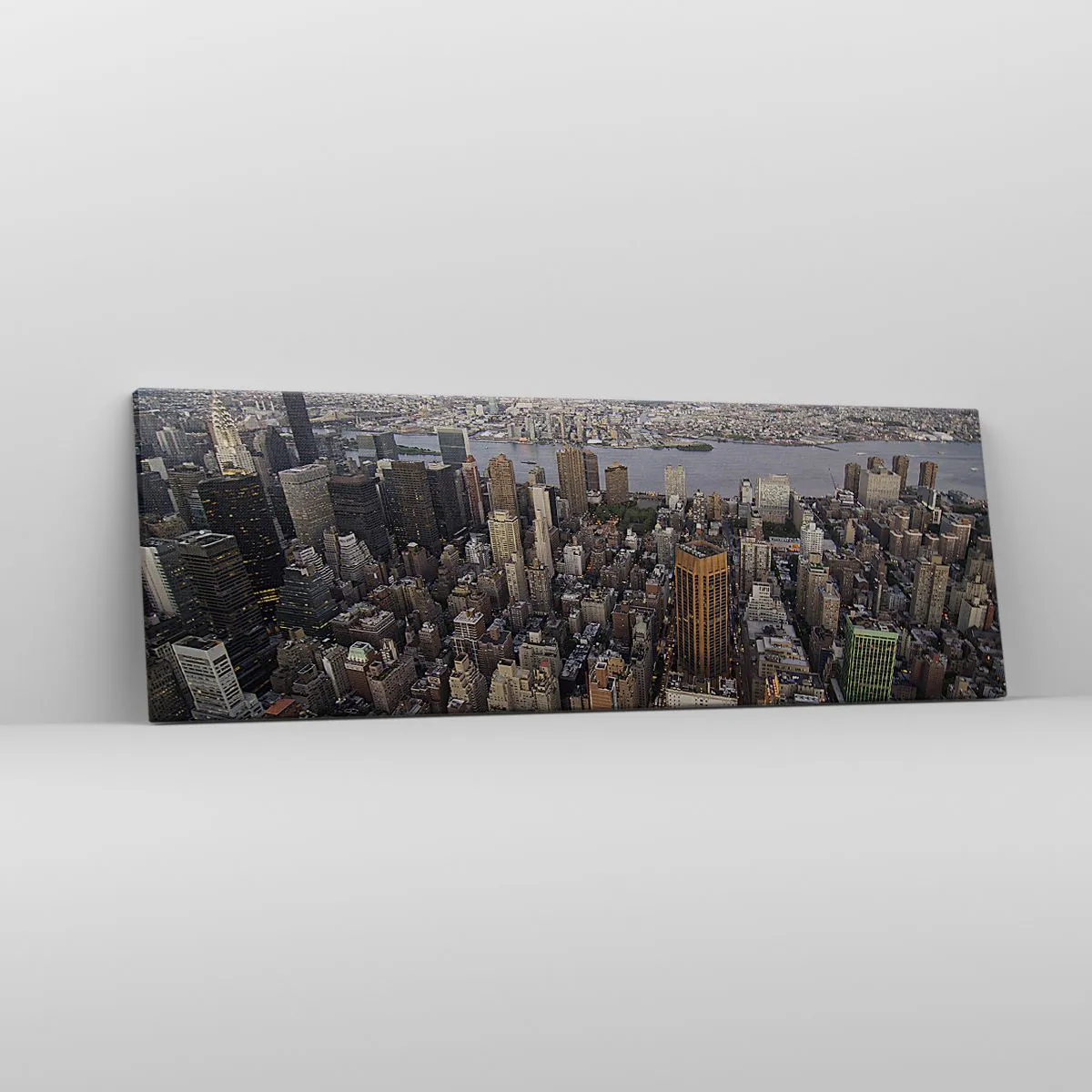 Quadro su tela - Stampe su Tela - Il cuore pulsante dei nostri tempi - 90x30 cm