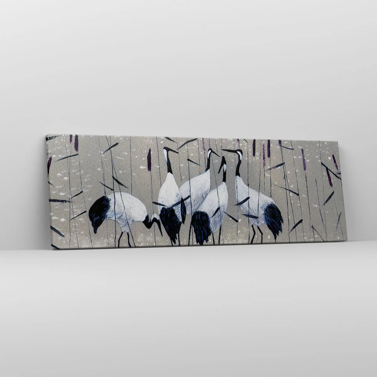 Bild auf Leinwand - Leinwandbild - Unter ihren eigenen - 90x30 cm