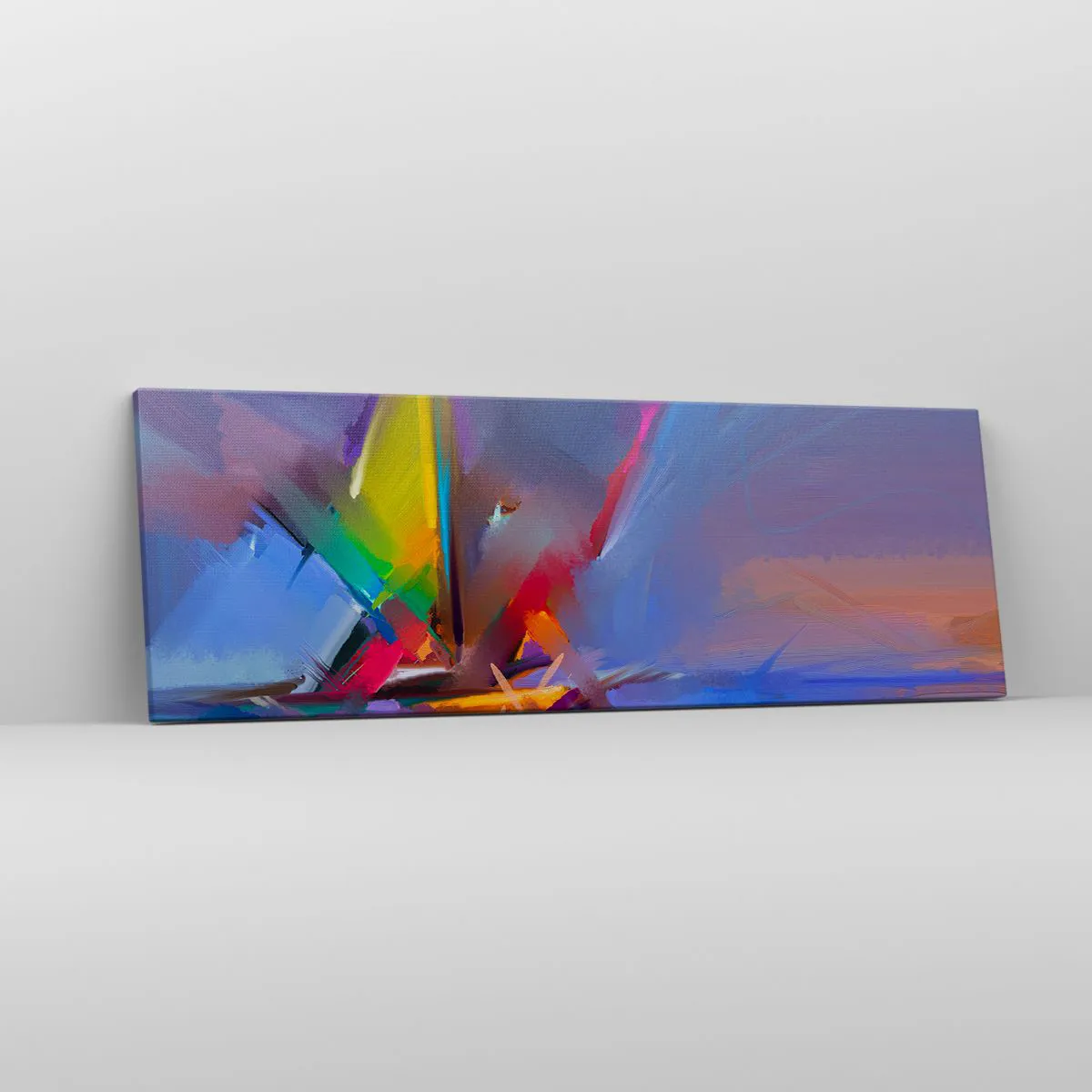 Obraz na płótnie - Śmigła jak ptak - 90x30 cm