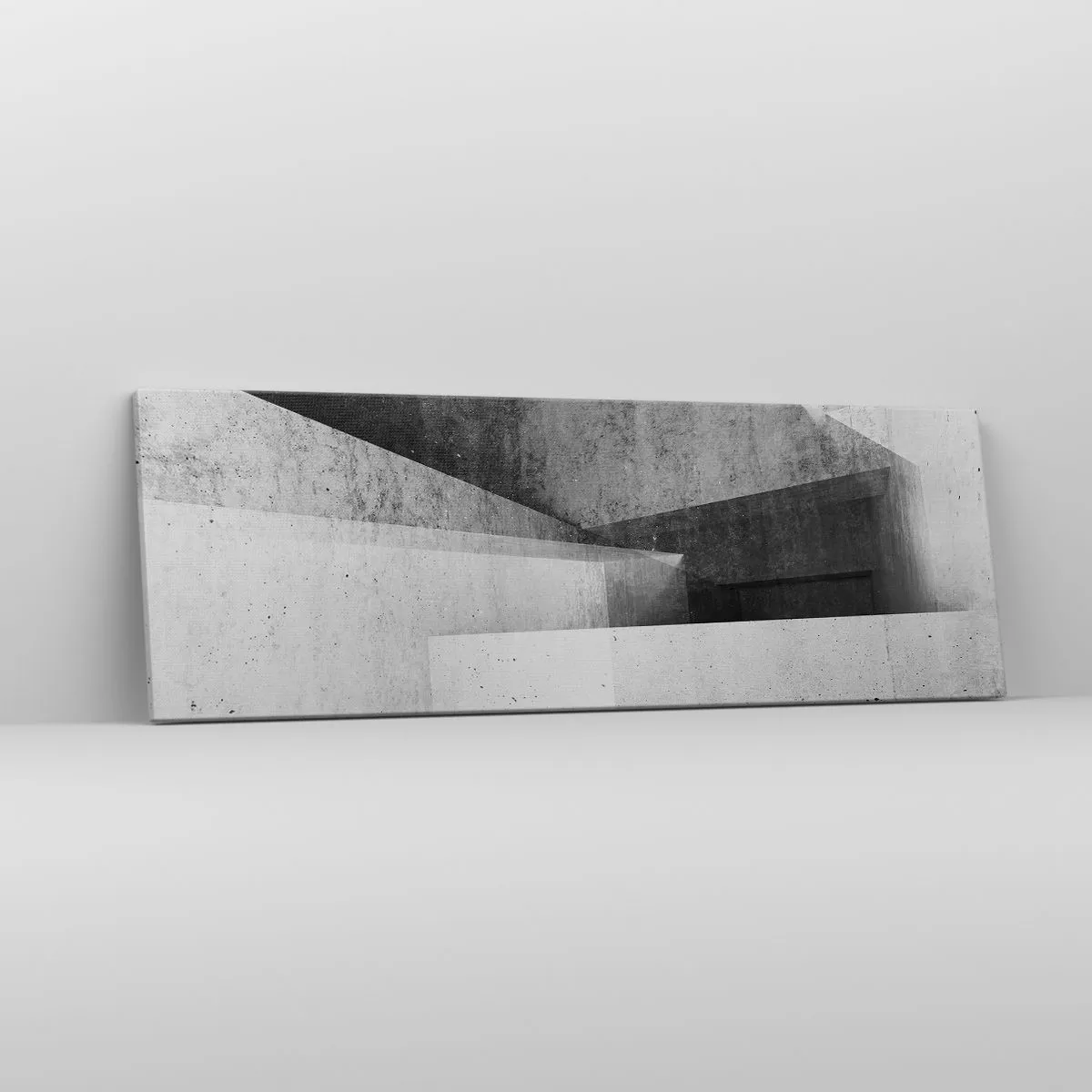 Tablou pe pânză - Structura spațiului - 90x30 cm