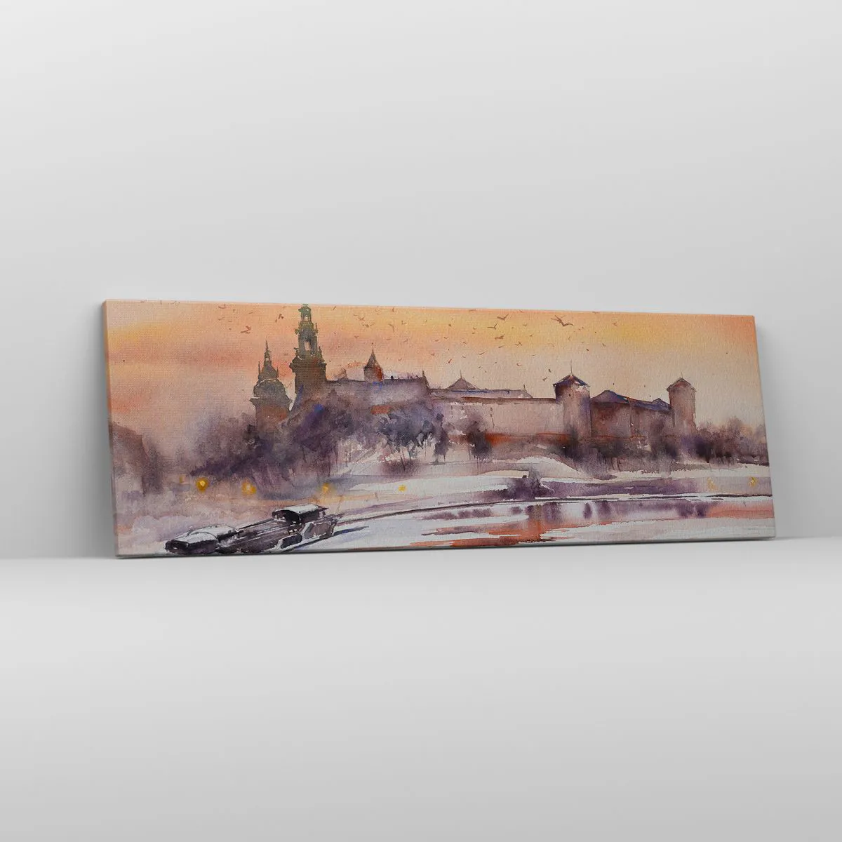 Canvas picture - Royal Sunset - 90x30 cm