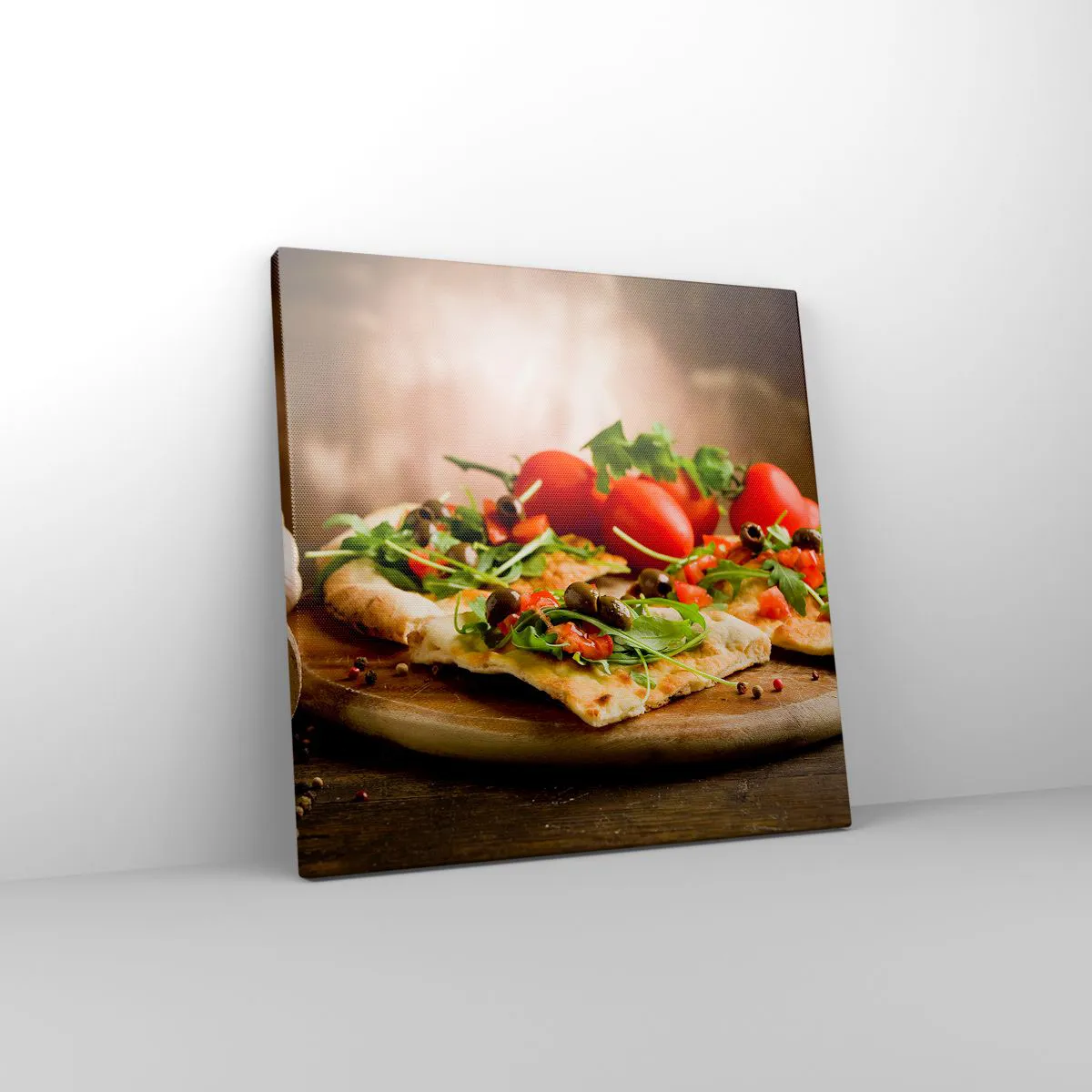 Obraz na płótnie - Prosto z pieca i z ogrodu - 30x30 cm