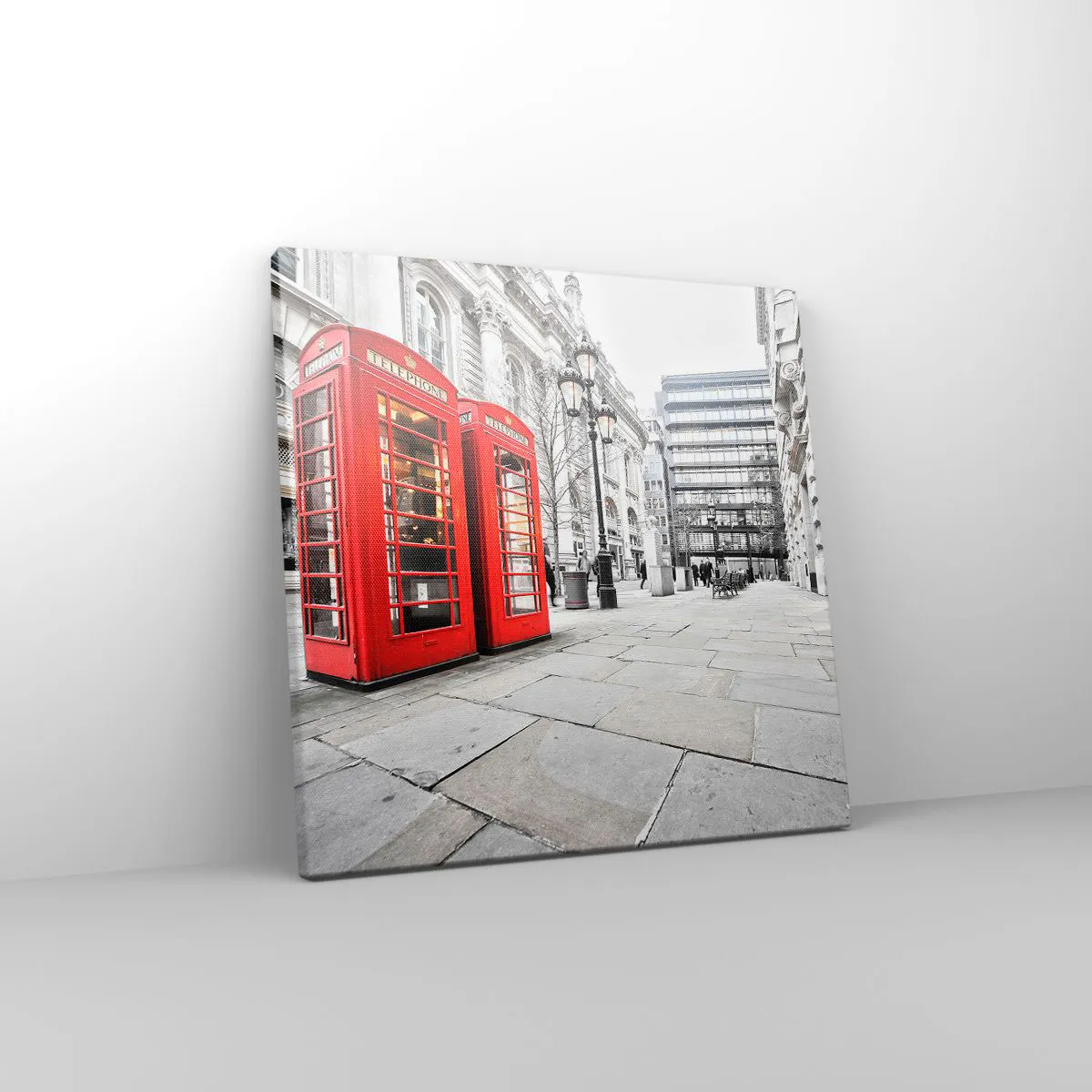 Lærredstryk - Billede på lærred - Welcome to London - 30x30 cm