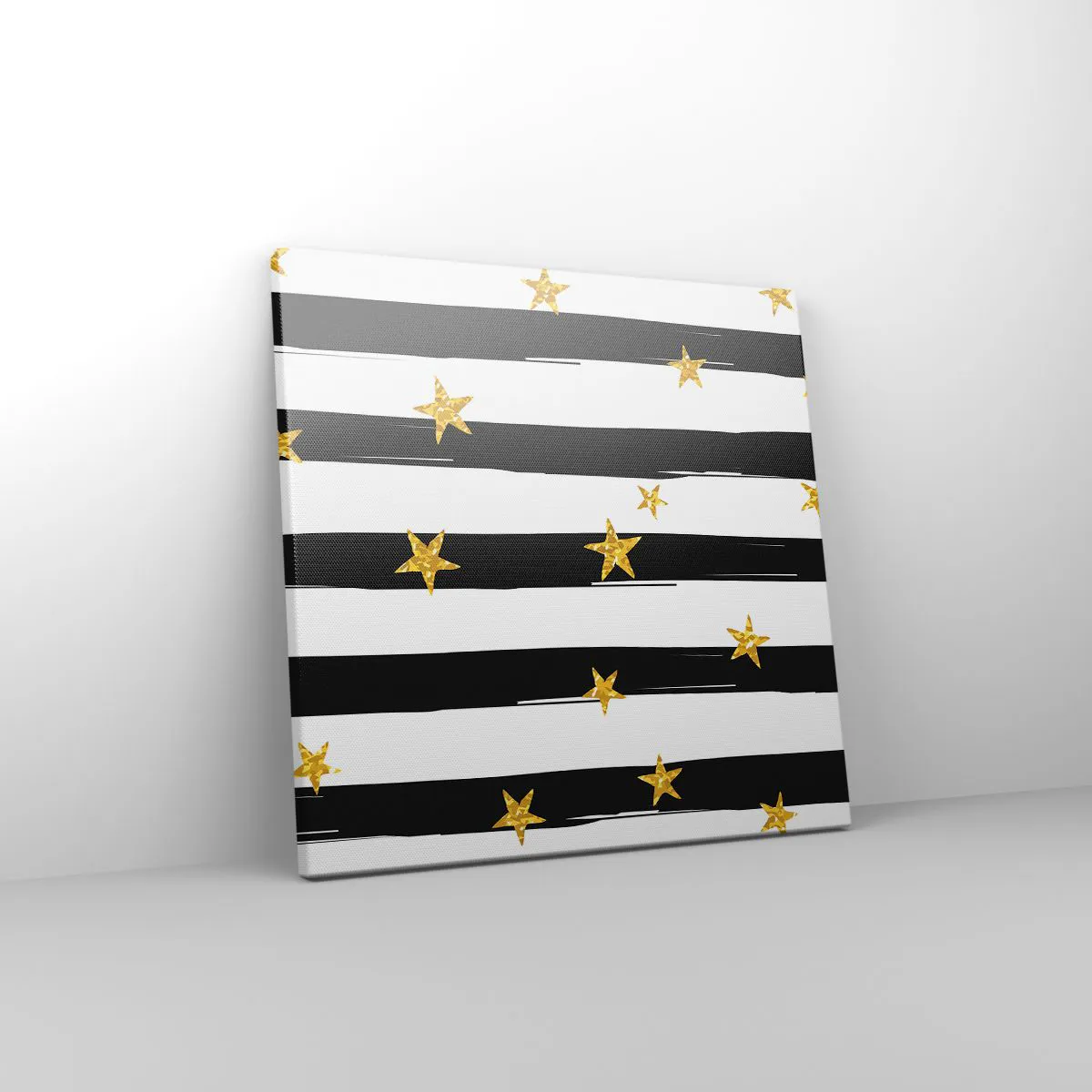 Tablou pe pânză - Cu toții ne-am născut sub o stea norocoasă - 30x30 cm