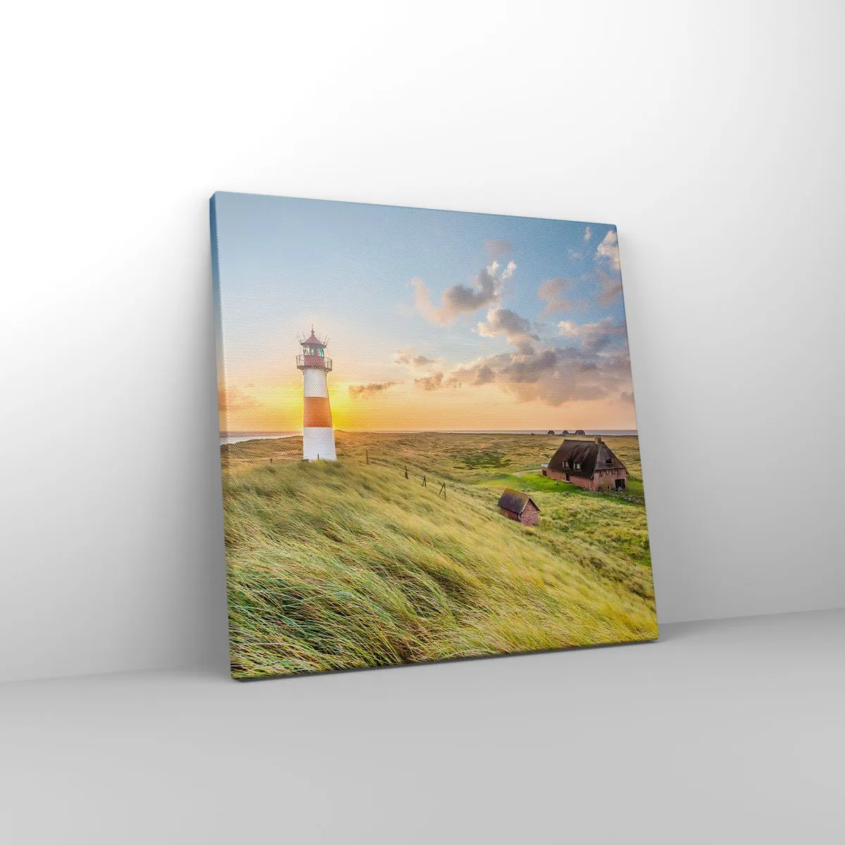 Impression sur toile - Image sur toile - Entre les vagues - 30x30 cm