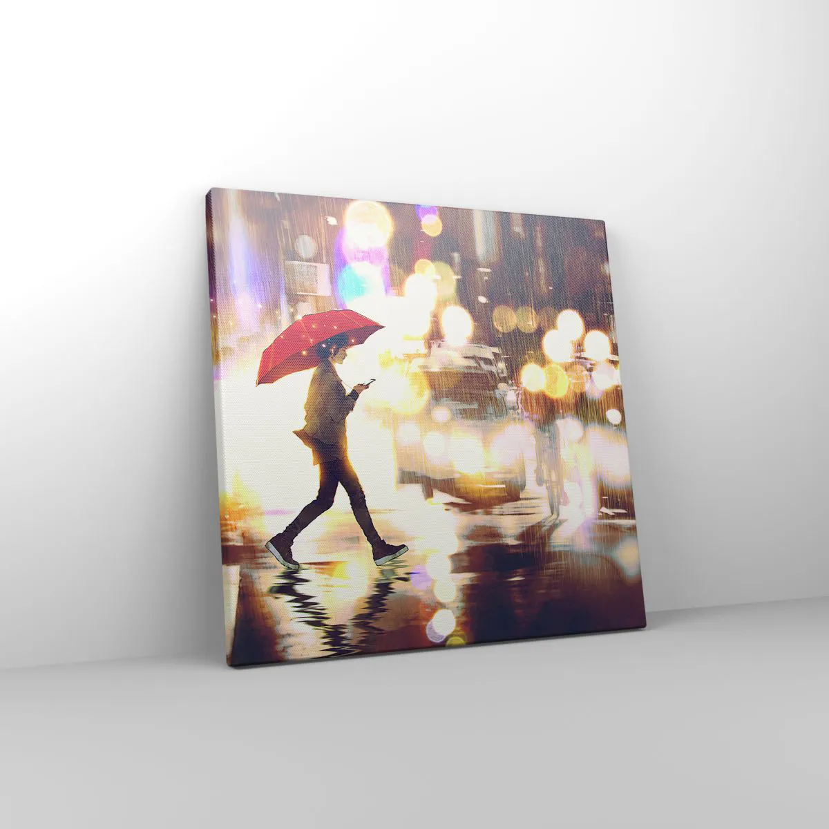 Impression sur toile - Image sur toile - Et pourtant ensoleillé - 30x30 cm