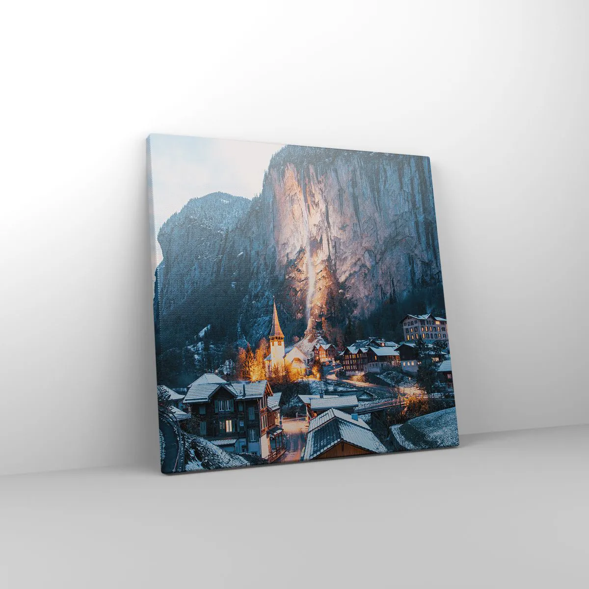 Vászonkép - A tél ragyogó szelleme - 30x30 cm