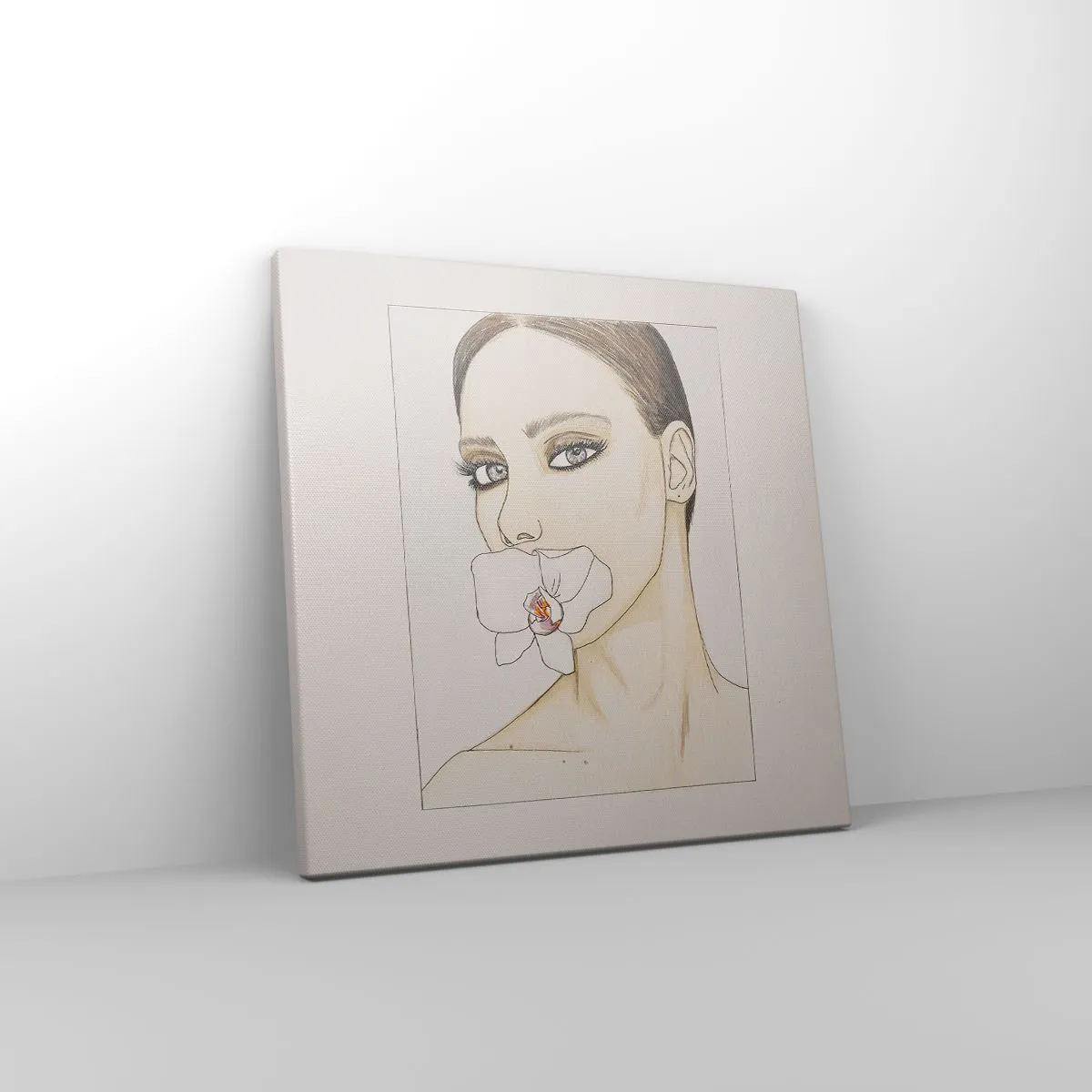 Canvas picture - Symbol of Elegance and Beauty - 30x30 cm