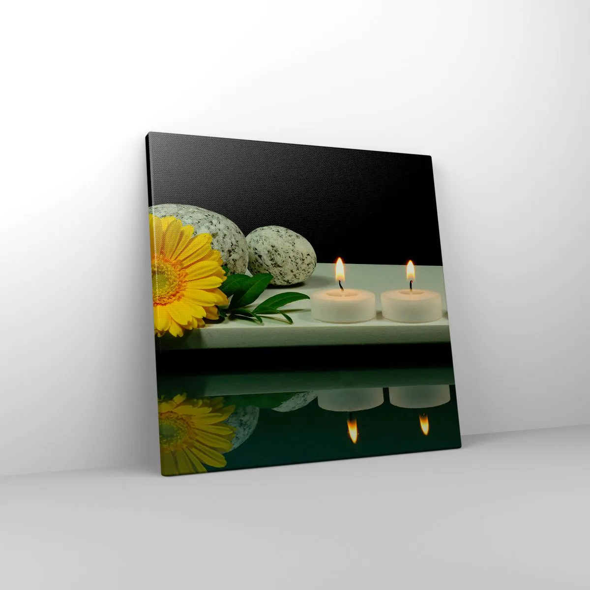 Obraz na płótnie - Ukojenie zmysłów - 40x40 cm