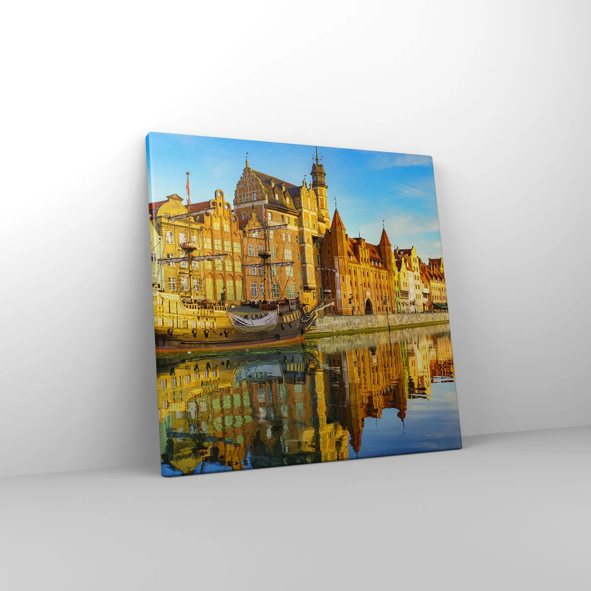 Canvas picture - Mirror Reflection of the Past - 40x40 cm