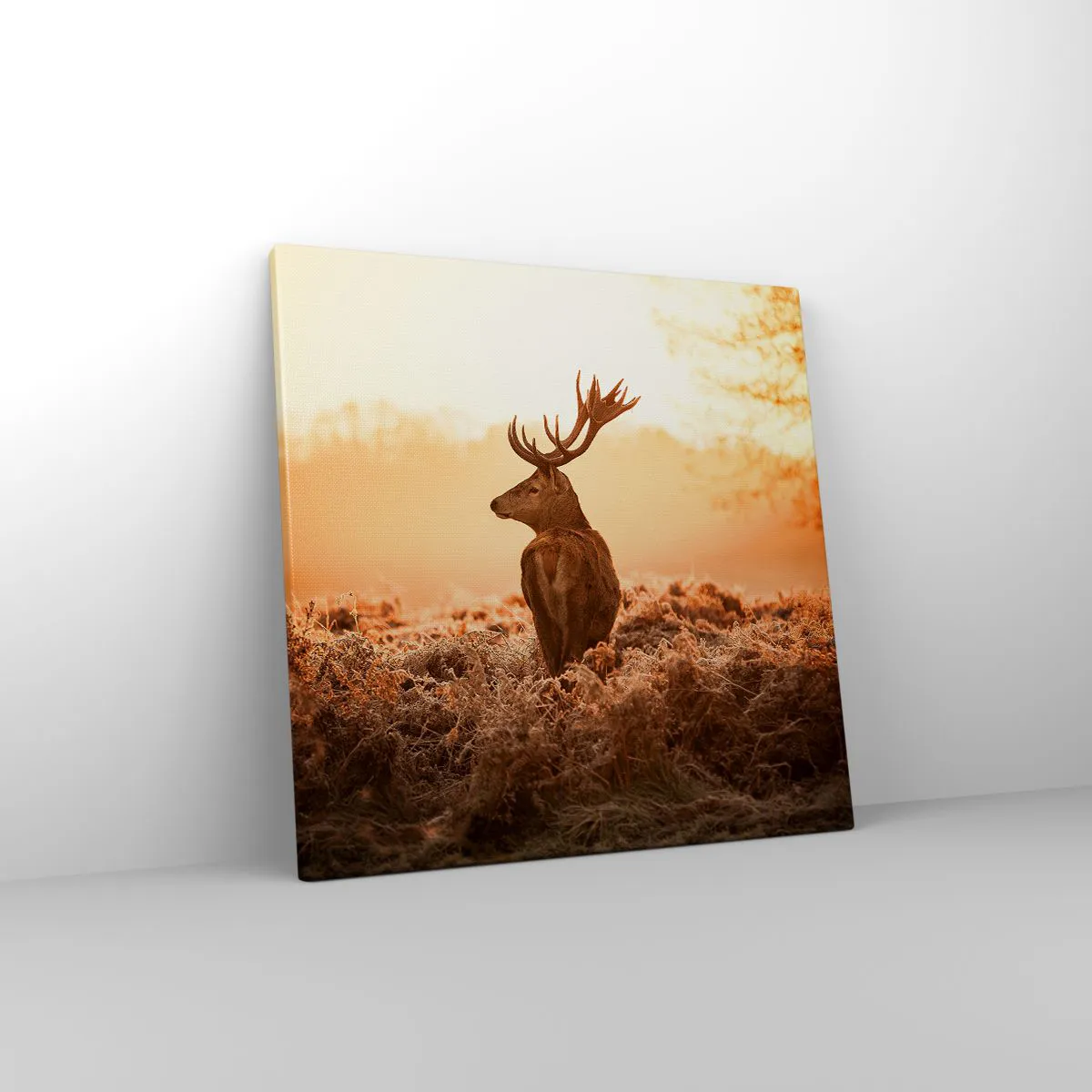 Quadro em tela - O senhor da propriedade - 40x40 cm