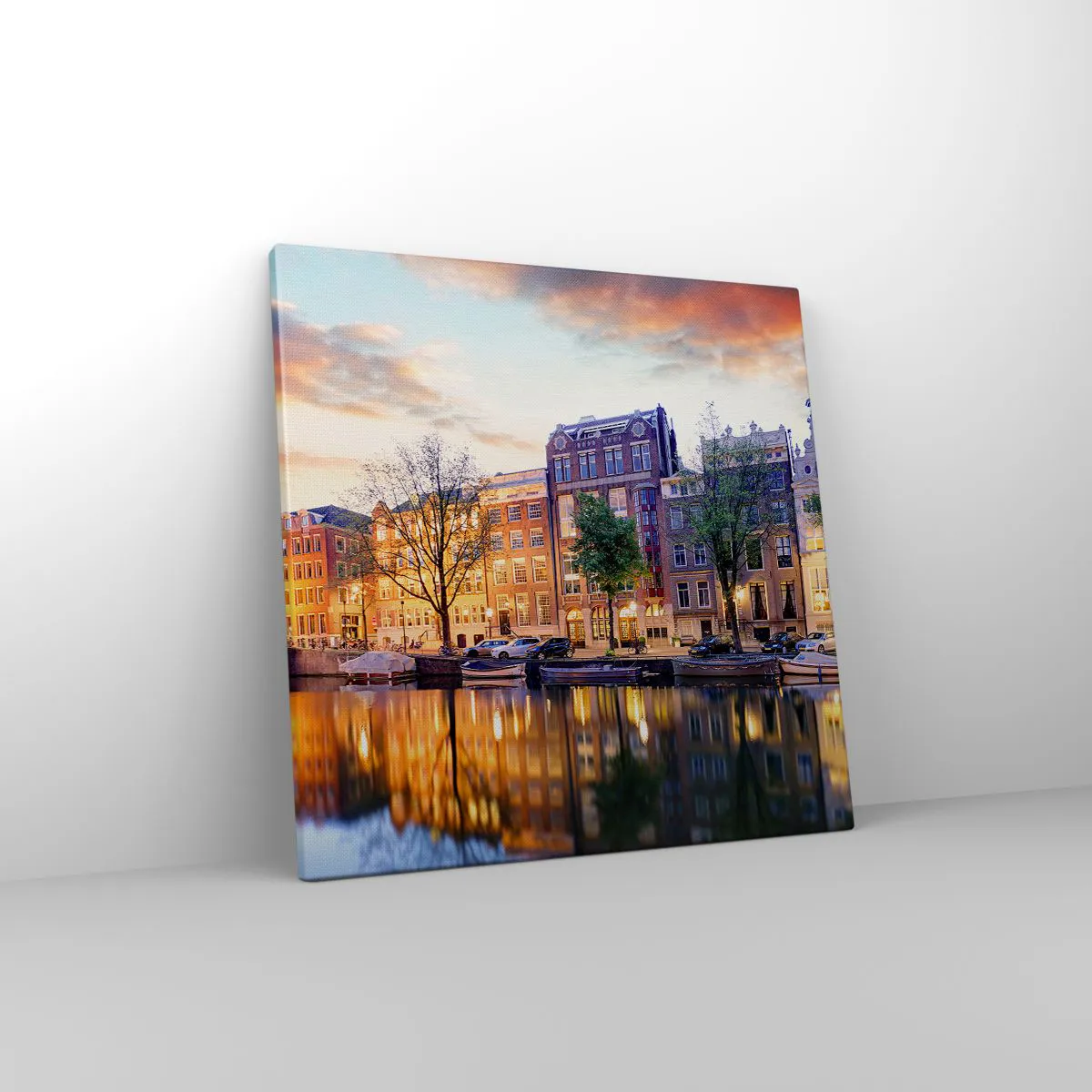 Quadro su tela - Stampe su Tela - Bellezza olandese riservata e tranquilla - 40x40 cm