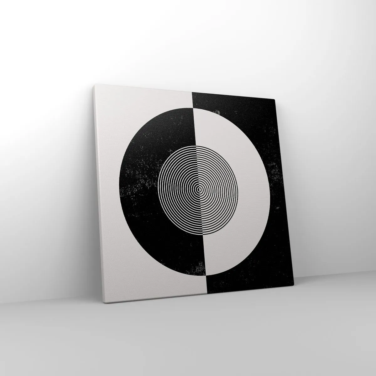Quadro su tela - Stampe su Tela - Armonia in bianco e nero - 40x40 cm