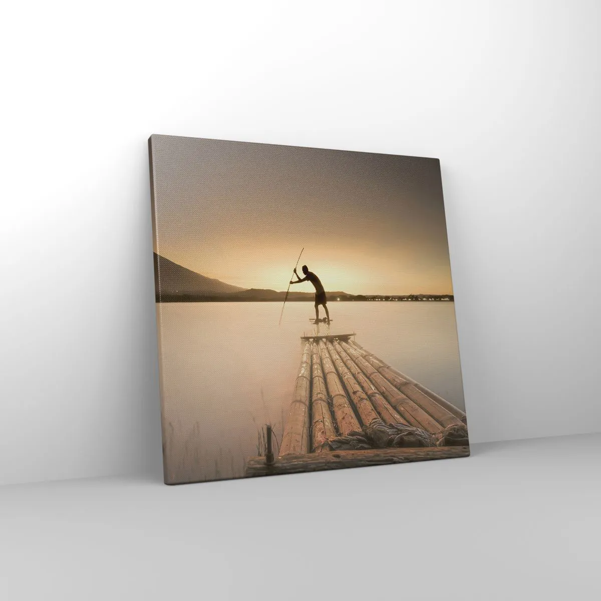 Lærredstryk - Billede på lærred - Før du hviler - 40x40 cm