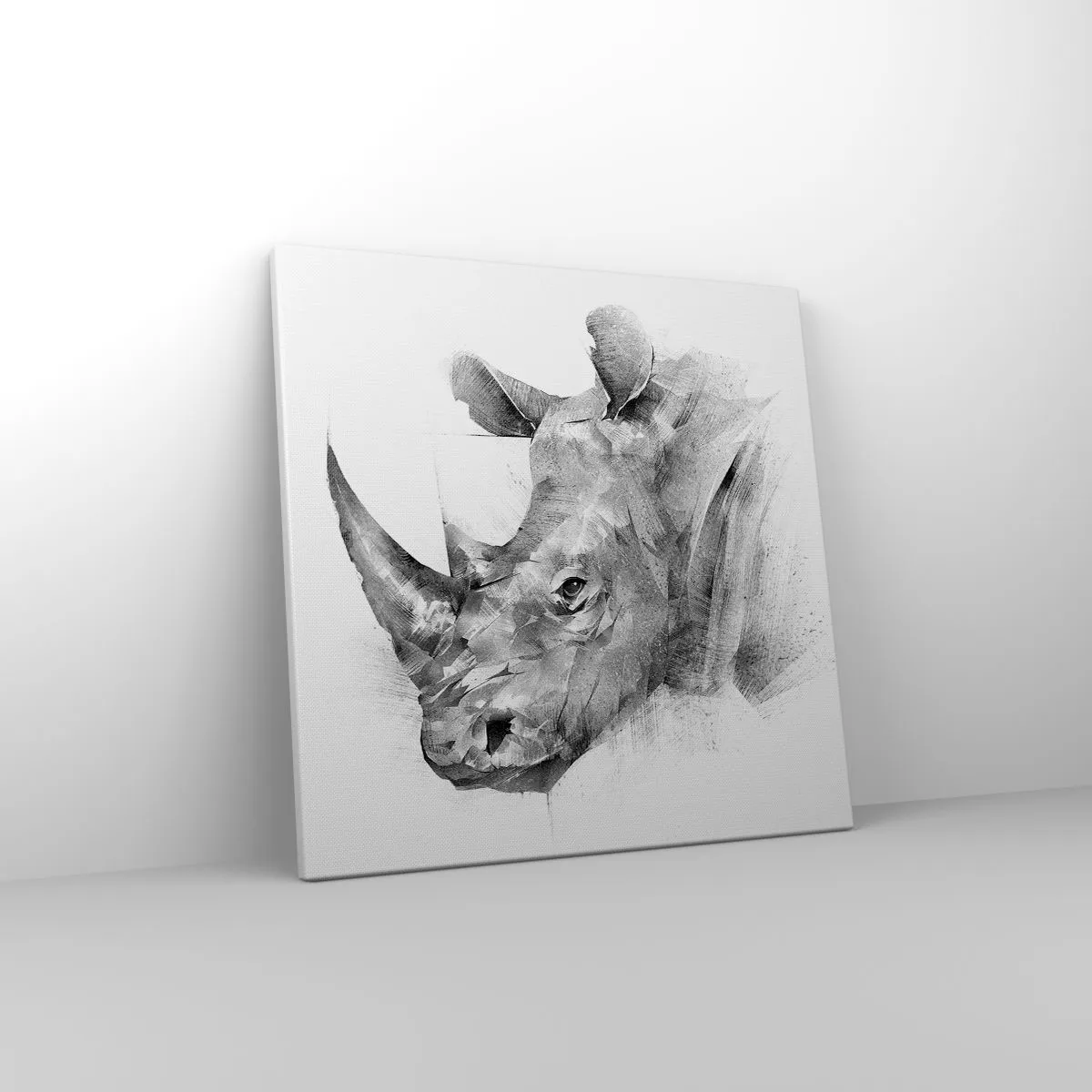 Quadro em tela - Retrato africano - 40x40 cm