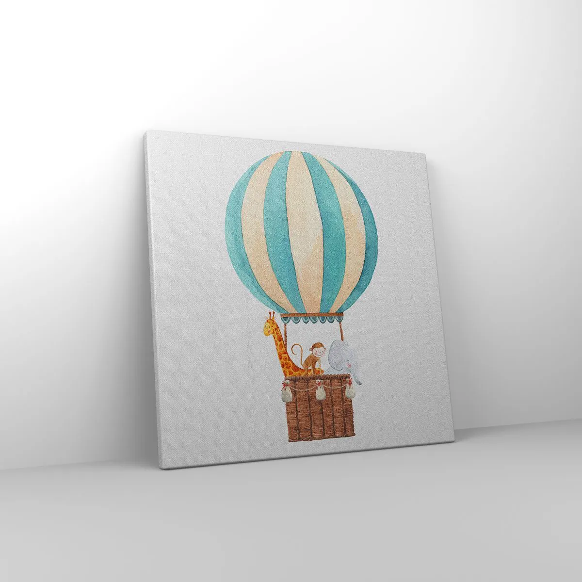 Obraz na płótnie - Fantastyczna wycieczka - 40x40 cm