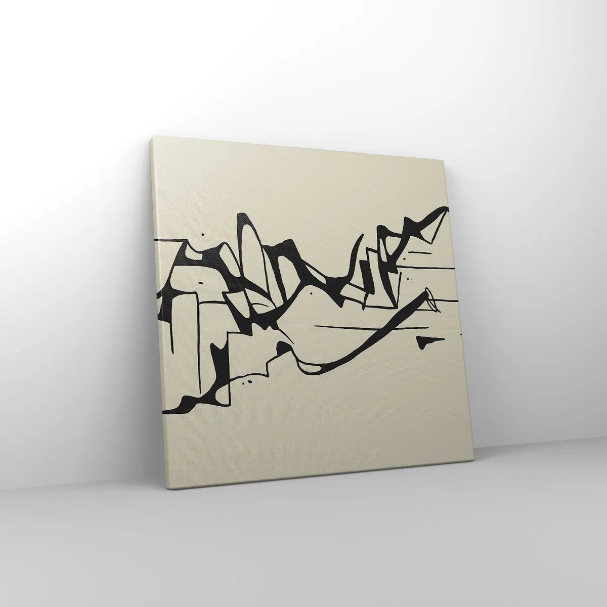 Impression sur toile - Image sur toile - Peut-être un paysage - 40x40 cm