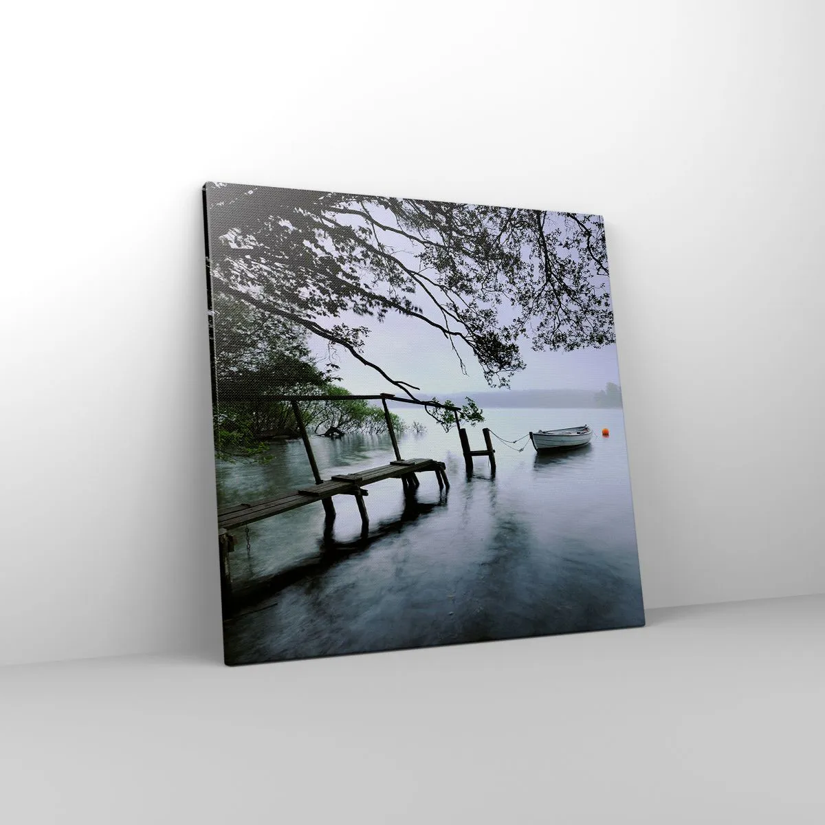 Schilderen op canvas - Je bent al aan het rusten - 50x50 cm