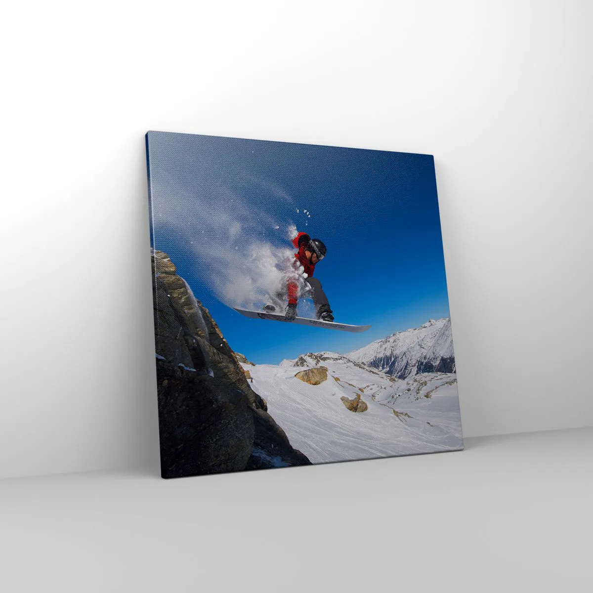 Canvas picture - And You Became Part of Space - 50x50 cm