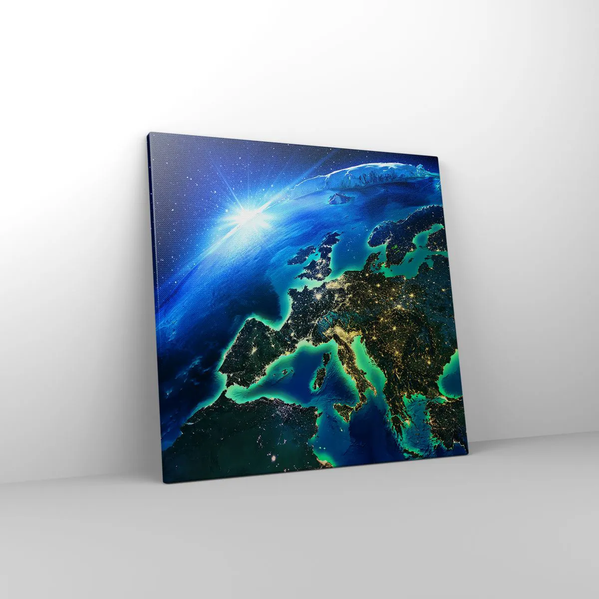 Canvas picture - Sparkling Europe - 50x50 cm