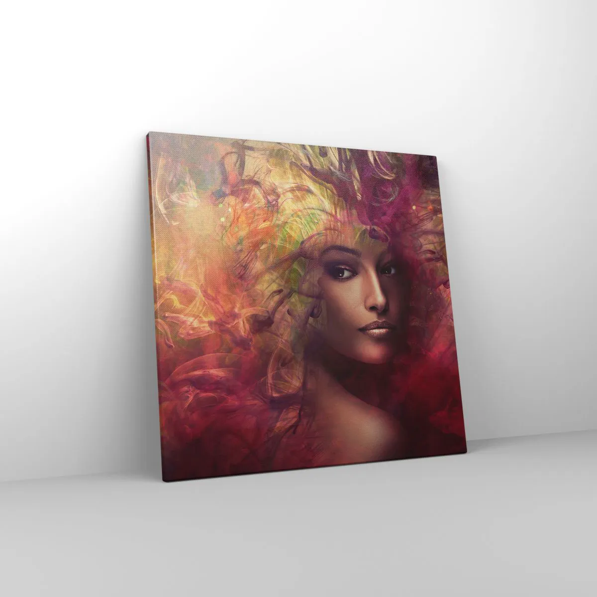 Obraz na płótnie - Tu jestem! - 50x50 cm