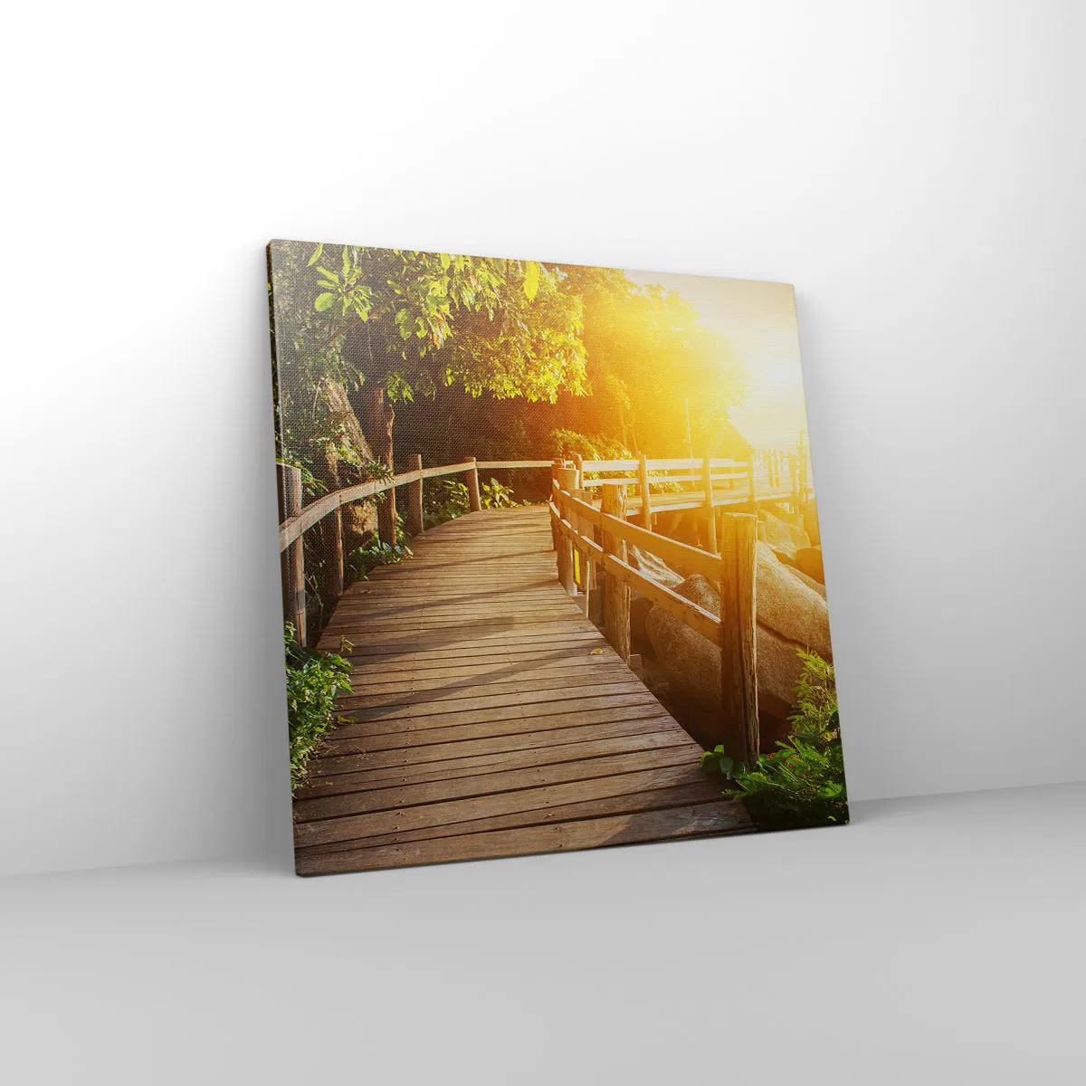 Impression sur toile - Image sur toile - Un autre tour, un autre miracle - 50x50 cm