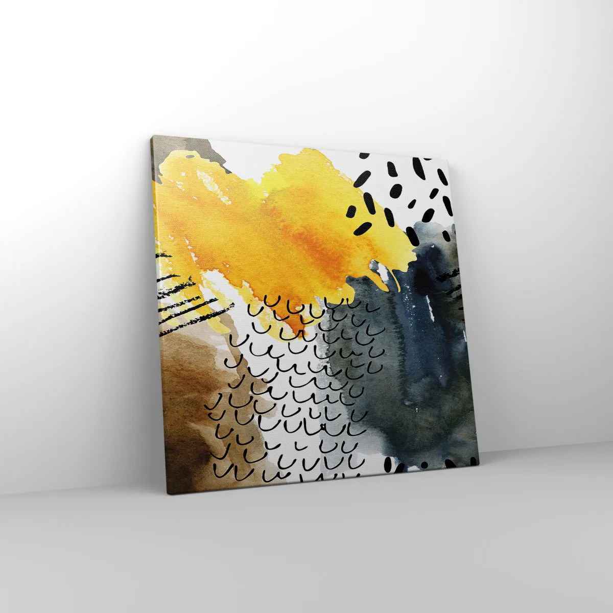 Canvas picture - Meeting of Elements - 50x50 cm