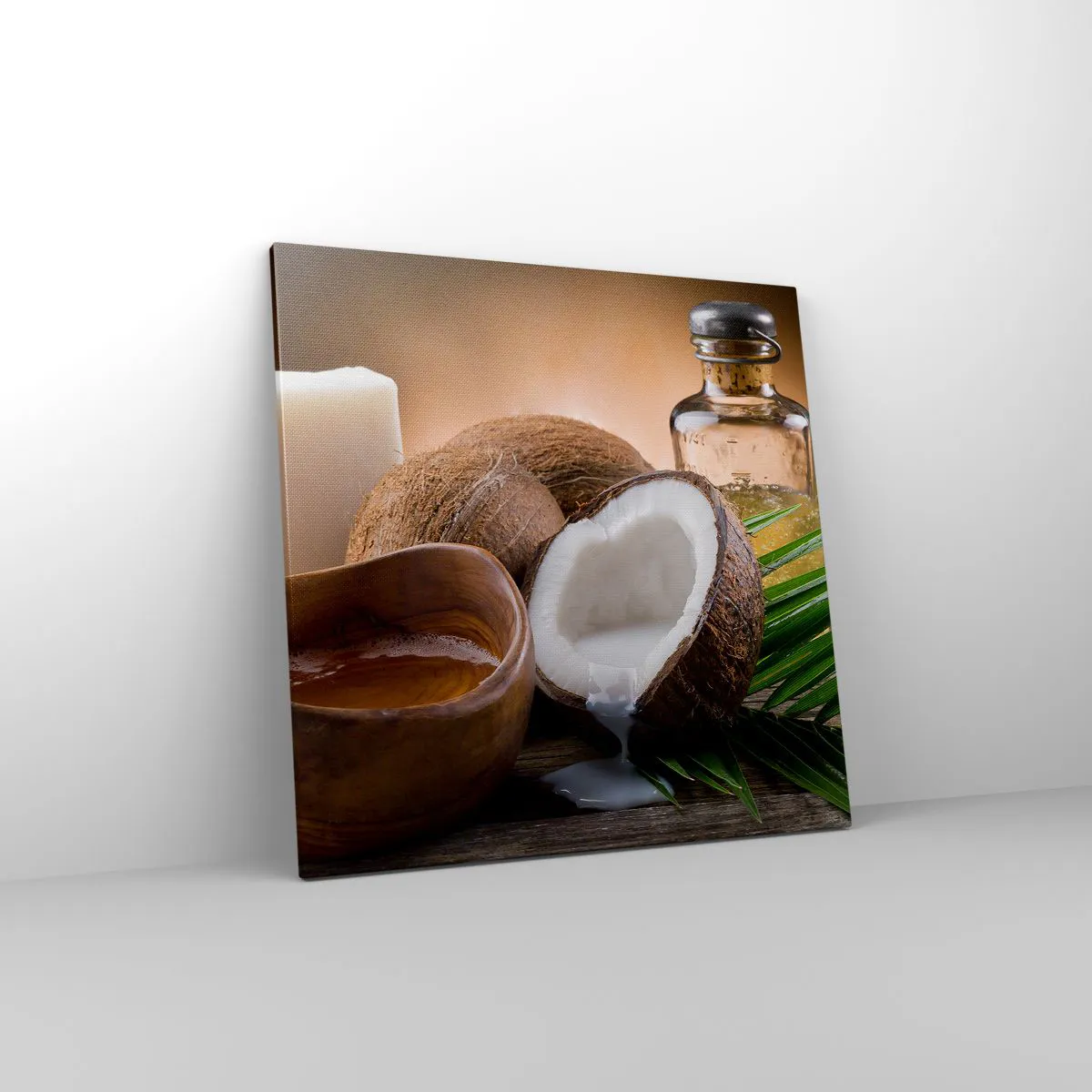 Vászonkép - Egészség a trópusi szigetekről - 60x60 cm