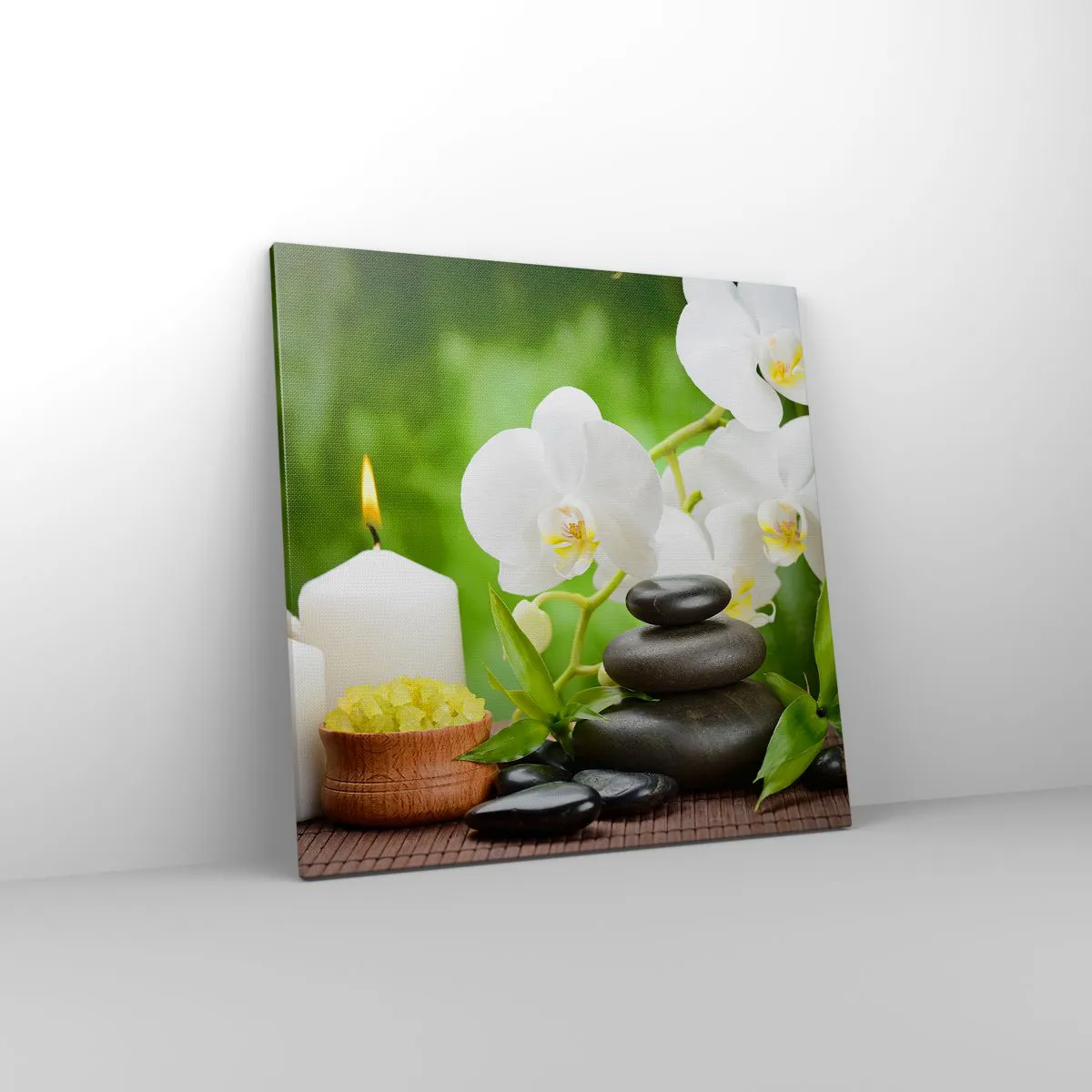 Vászonkép - Illatos, virágos, finom érintés - 60x60 cm