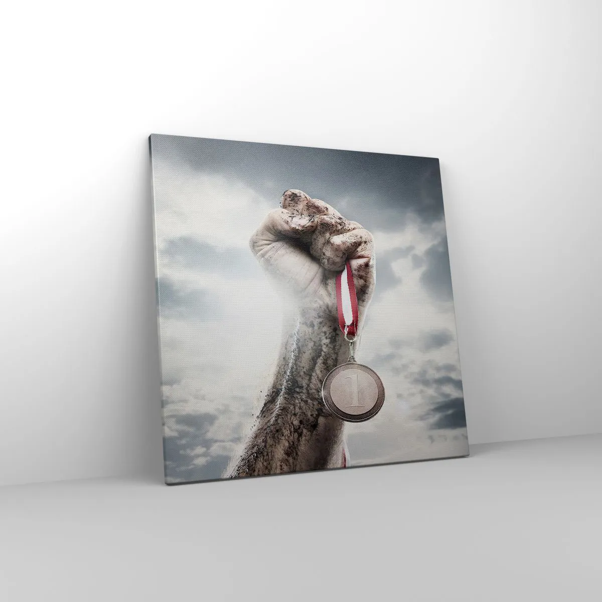 Impression sur toile - Image sur toile - Per aspera ad astra - 60x60 cm